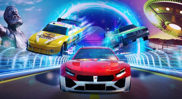 Visit NASCAR Arcade Rush video game page