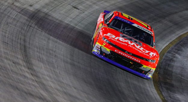 Visit Allgaier wins Xfinity playoff race at Bristol page