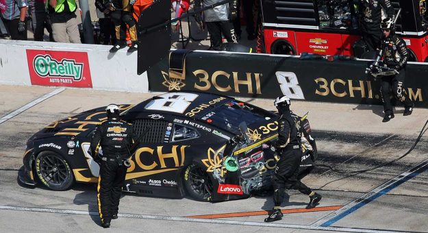 Visit Kyle Busch sidelined early at Texas page