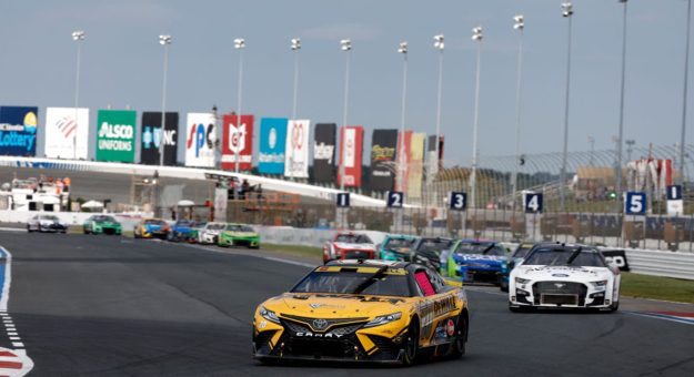 Visit Stage breaks return, restart zone relocated at Charlotte page