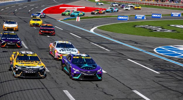 Visit Bell speaks about late-race spin page
