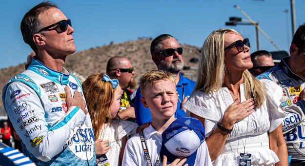 Visit Harvick wraps Cup Series career page