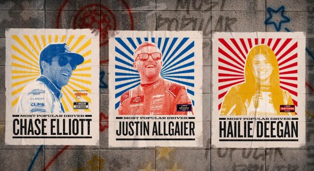 Visit Elliott wins 2023 Most Popular Driver Award page