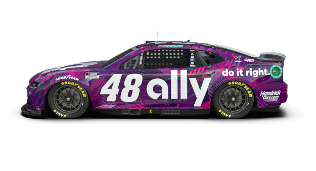 Visit Ally unveils paint scheme for No. 48 page