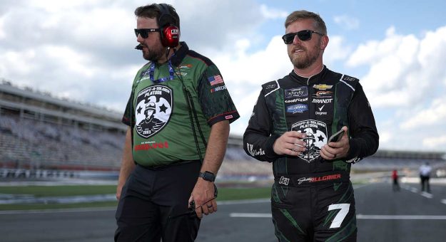 Visit Jason Burdett to crew chief the No. 84 page