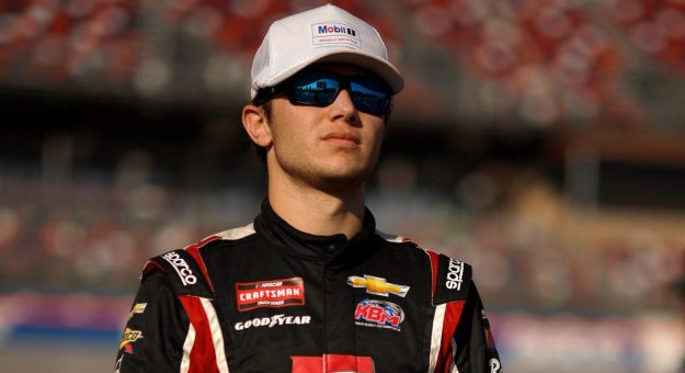 Visit Spire signs Purdy for Truck Series page