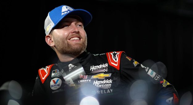 Visit William Byron connects with Lego page