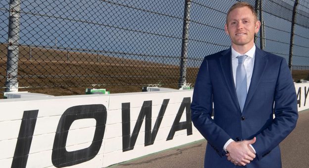 Visit Eric Peterson named Iowa Speedway president page