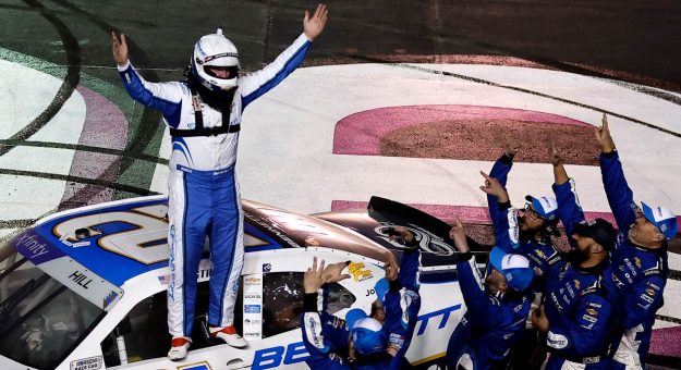 Visit Hill steals Xfinity Series win at Atlanta page
