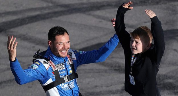 Visit Larson projected to lasso in a Bristol win page