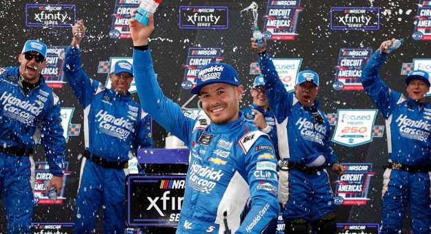Visit Larson wins Xfinity thriller at COTA page