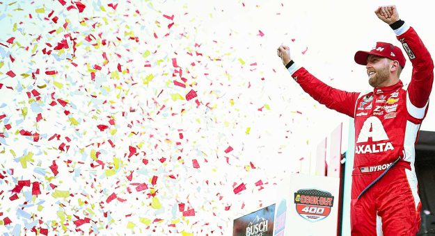 Visit Jeff Gordon reacts to emotional company win page