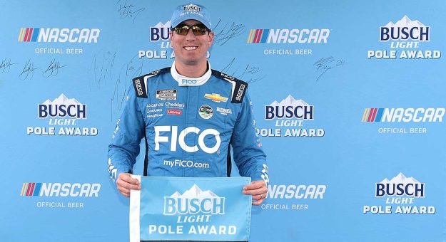Visit Busch rolls to pole at Dover page