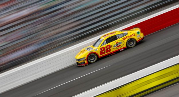 Visit Logano takes All-Star Race pole page