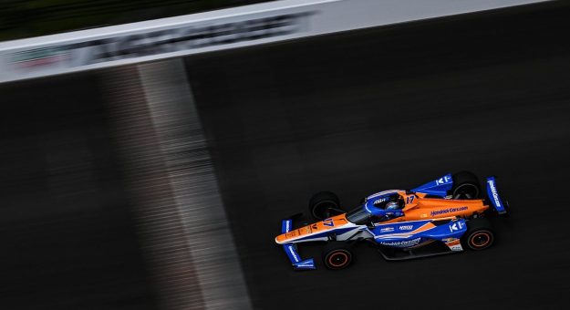 Visit Larson impresses on Fast Friday at Indy page