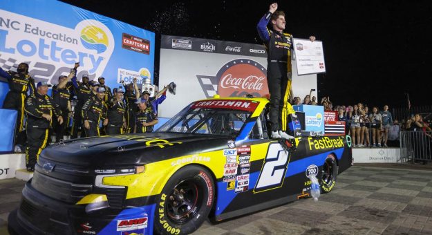 Visit Sanchez wins at Charlotte, collects Triple Truck Challenge bonus page