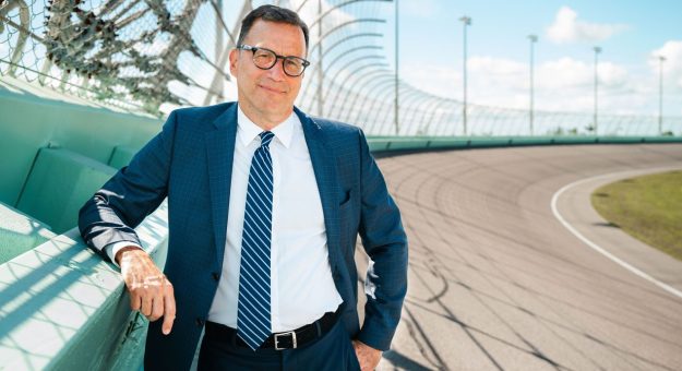 Visit Homestead names new track president page