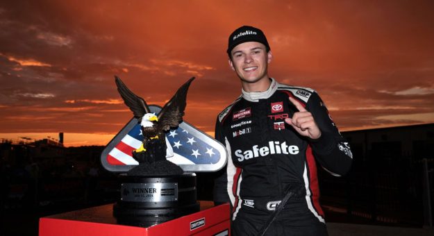 Visit Heim wins Truck Series race at Pocono page