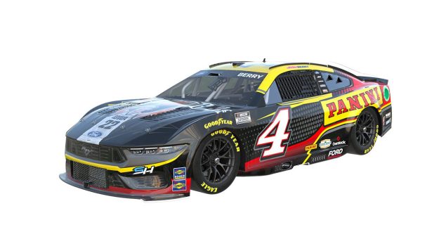 Visit No. 4 SHR Ford unveils Caitlin Clark Indy scheme page
