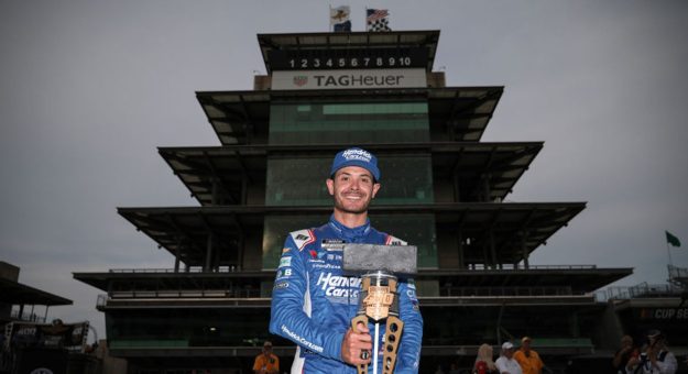 Visit ‘I’d love to do it;’ Larson on ’25 Indy 500 page