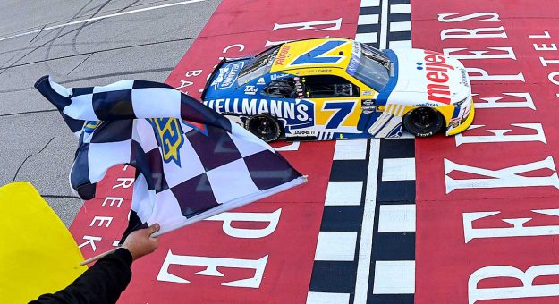 Visit Allgaier wins Michigan Xfinity Series race page