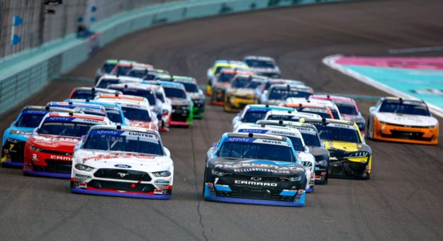 Visit Xfinity action heats up at Homestead page
