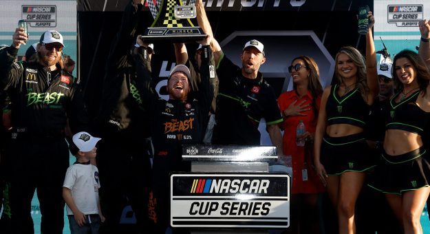 Visit Tyler Reddick clinches Championship 4 berth page