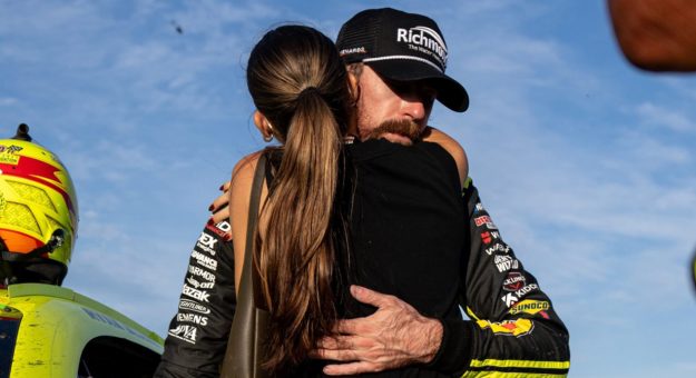 Visit Blaney falls one spot shy at Miami page