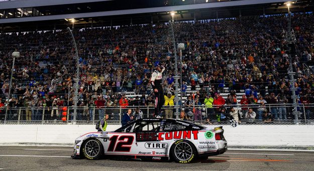 Visit Analysis: Ryan Blaney lives up to moment page