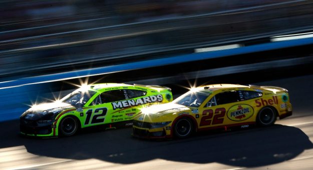 Visit Logano’s success in the playoff format page