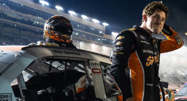 Visit Nick Sanchez grinds out first Xfinity top five page