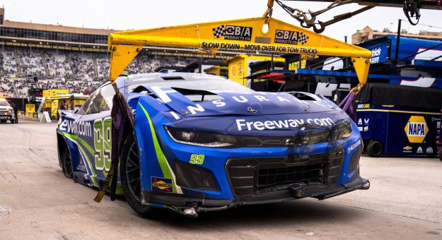 Visit Daniel Suárez, Ty Gibbs, Cole Custer collected in Atlanta melee page