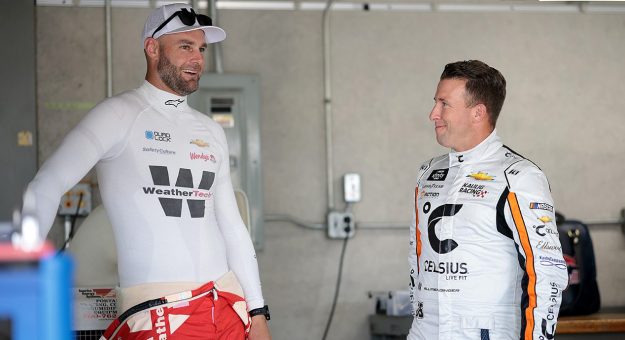 Visit Drivers have mixed opinions on advantage for Allmendinger, SVG page