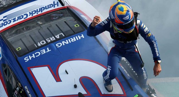 Visit Larson surges late at Homestead for win page