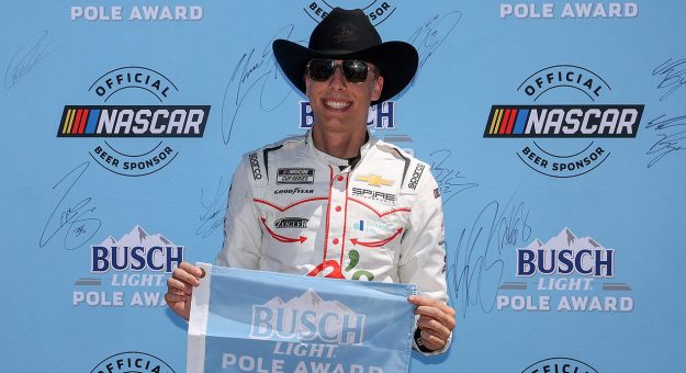 Visit Hocevar claims first career pole at Texas page