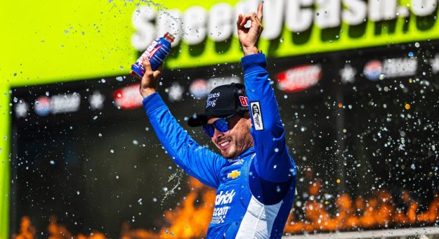 Visit Larson wins Texas in super-sub role page