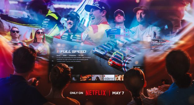 Visit ‘NASCAR: Full Speed’ Season 2 now streaming page
