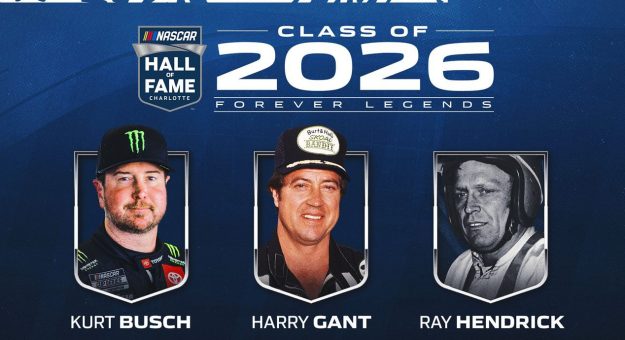 Visit Busch, Gant and Hendrick elected to ’26 HOF Class page