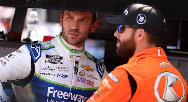 Visit Trackhouse teammates tangle at Sonoma page