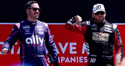 2025 July13 Ty Dillon Alex Bowman Thumbs Down.jpg