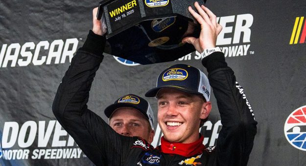 Visit Zilisch wins rain-shortened Xfinity Series race at Dover page