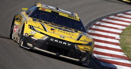 Christopher Bell drives at Gateway.