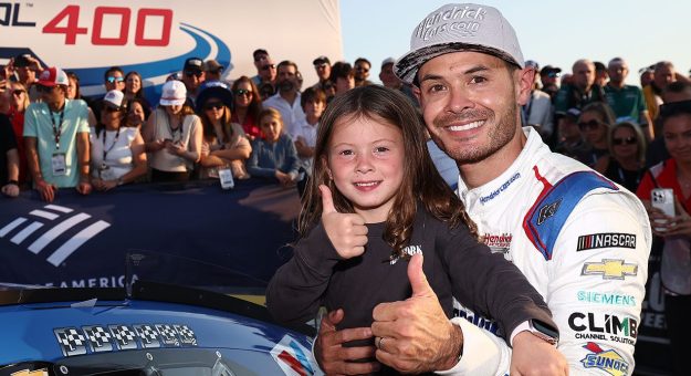 Visit Larson reacts to daughter’s first win page