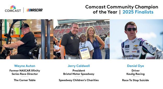 Visit 2025 Comcast award finalists: Caldwell, Dye and Auton page