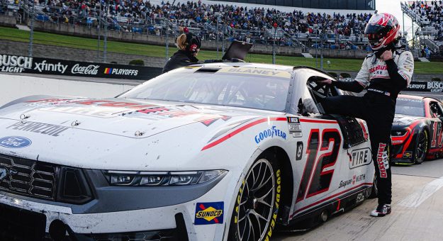 Visit Champ 4 berth for Blaney comes up short page
