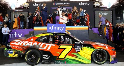 justin allgaier wins the 2024 nascar xfinity series championship