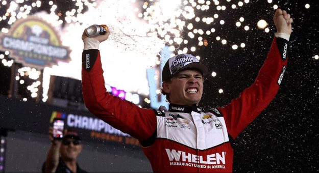 Visit Power of Love! Jesse Love wins Xfinity title page
