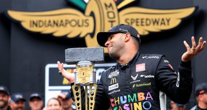 2025 July28 Bubba Wallace Victoryshrug Indianaplois Brickyard400.jpg