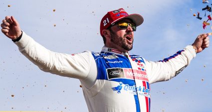 josh berry wins at las vegas in 2025