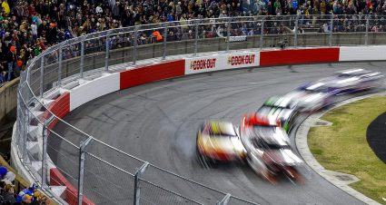 cars race at bowman gray stadium